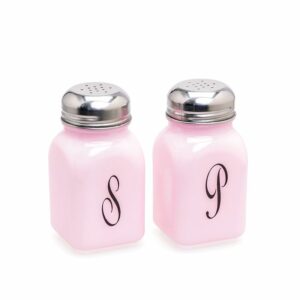 Salt & Pepper Shaker with Monogram