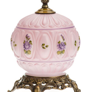 10" Nite Lite/Lavender with Purple Rose