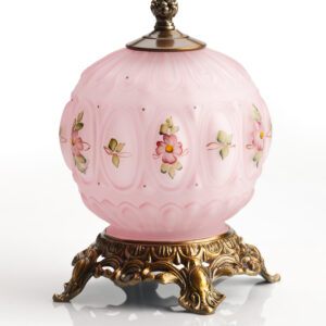 10" Nite Lite/Pink with Pink Pansy